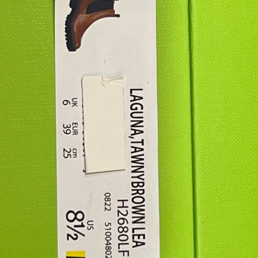 NEW IN BOX $180 Sam Edelman Waterproof Laguna  Chelsea Boot Tawny Brown 8.5 - Picture 5 of 5